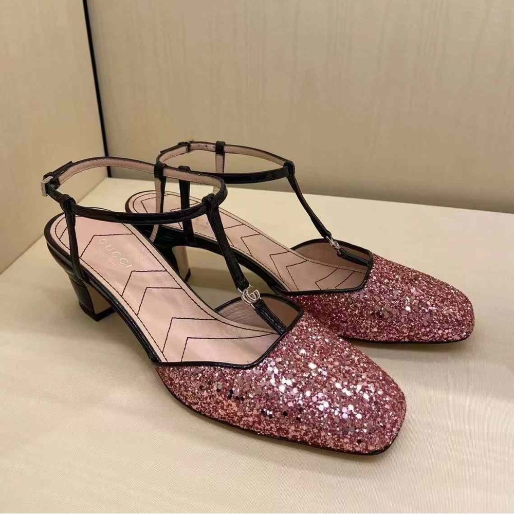Authentic Gucci Women's Double G Slingback Pump Brand New Size 36